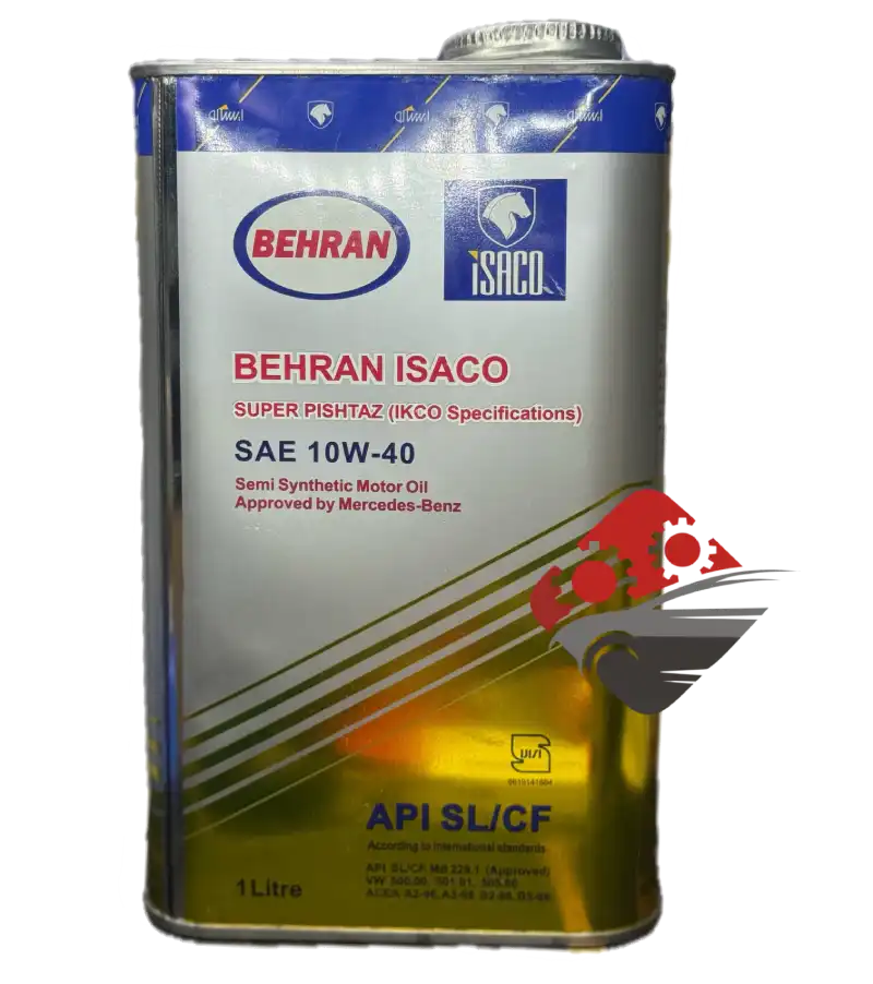 روغن موتور 10W-40 بهران (API SL/CF) یک لیتری | بهترین موتور مصنوعی  در سال 2024